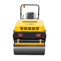 Compact de rouleau de route hydraulique, 50 mètres, 3 tonnes