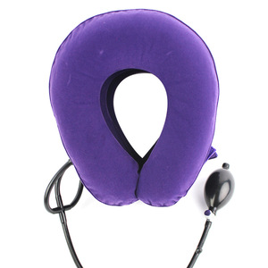 Dispositivo de Tracción Cervical Yide, Tipo A, Tracción Cervical Inflable de Lana para el Hogar, Estiramiento de Cuello, Fijación, Soporte Cervical - Product Image 5
