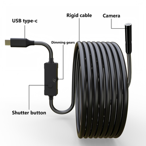 Endoscopio Industrial NTC70 1080P con Lente de 8mm y Cable Rígido, Capaz de Medir 1m/3m/5m/10m, Compatible con iOS y Android NTC70 T - Product Image 4