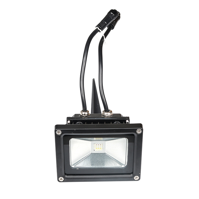 DMX512 Control COB LED Projector Flood Light IP68 Waterproof AC220V RGBW Landscape Lighting 12W for Outdoor