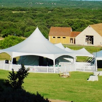 Tente Hexagonale Gonflable Robuste et Portable de 6 m (20 pieds) pour Mariages et Salons Professionnels, Personnalisable