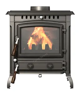 Cheap Cast Iron Wood Burning Stoves Indoor Wood Stove Hot Sale European Smokeless Wood Burning Stove