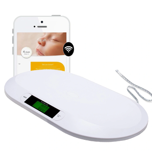 Abs Plastic <strong>Scale</strong> Surface <strong>Wifi</strong> App Connection Infant Digital Body <strong>Scale</strong> for Baby Weight Measurement 0.1g Accuracy Glass Material - Product Image 3