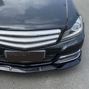 <b>Car</b> Front Bumper Lip Splitter <b>Diffuser</b> Spoiler Bumper Guard For Mercedes Benz C-Class 2009-2022 Body Kit <b>Car</b> Accessories - Product Image 5