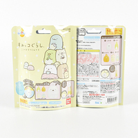 Sachets d'emballage personnalisés imprimés en aluminium, sans fermeture éclair, avec encoche de déchirement, pour boîtes mystères de jouets