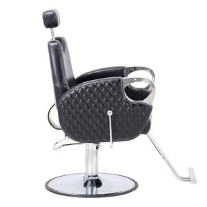 Ghế cắt tóc cổ điển màu đen độc đáo, chất lượng cao, kiểu dáng sang trọng dành cho salon, đang được bán - Product Image 5