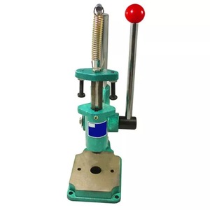 Máquina de prensa manual de cabeza redonda/cabeza cuadrada, prensas manuales profesionales, Mini máquina de punzonado de escritorio Industrial - Product Image 1