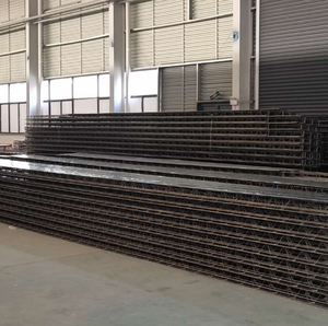 Galvanizli Metal zemin zemin kaplaması panelleri-dayanıklı kafes tasarımı ile çelik yapı levhaları - Product Image 6