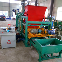 Brique d'argile faisant la machine entièrement automatique 4-25 automatique bloc faisant la machine deuxième main brique faisant la machine ensemble complet