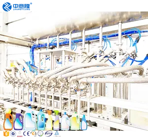 Volautomatische Professionele Machine Vullen Eetbare Olie 8 Kops Servo Zuiger Eetbare Olie Vulmachines Water Bottelen Machine