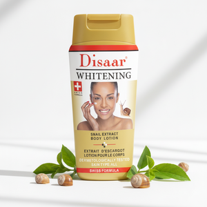 Lotion Corporelle Bio Hydratante et Éclaircissante à la Bave d'Escargot, Formule Éclaircissante au Glycérine pour Femmes, Marque Blanche - Product Image 1
