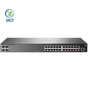 Original Hpe Aruba Networking 2930f 24g Poe+ 4sfp+ Switch 24x 10/100/1000 Poe+ Ports 445 W 2930 Series Jl255a Switch