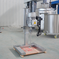 Agitateur Mélangeur Sous Vide Automatique à Contrôle de Fréquence/Onduleur 220V pour Laboratoire/Machine de Mélange Chimique