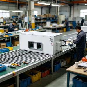 เครื่องปรับอากาศแบบระบายความร้อนด้วยอากาศ TICA สำหรับระบบลมกลับ ใช้ได้กับท่อลมยาว เหมาะสำหรับอาคารพาณิชย์ขนาดใหญ่ ความจุสูง เหมาะสำหรับลา - Product Image 2