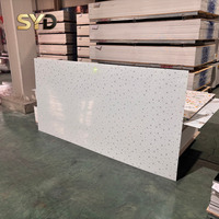Plaque de marbre brillante UV 1220x2800mm pour la décoration de fond de télévision