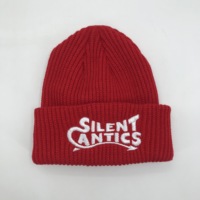 Bonnet tricoté unisexe d'extérieur pour l'hiver Bonnets chauds de créateur avec broderie de lettres à revers Coton de haute qualité Offre Spéciale Style Hip Hop