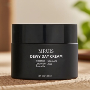 Dewy Day <strong>Cream</strong> Morning Facial Moisturizer Rosehip Oil Ceramide <strong>Snow</strong> Mushroom Aloe Squalane Main Ingredient Glycerin Free - Product Image 2