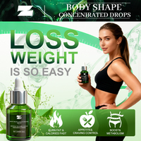 OEM Marque Privée Naturel Amincissant Rapide Brûleur de Graisse Supplément Perte de Poids Gouttes Minceur Sérum Amincissant Abdominal Détox Corporelle