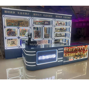 Au <span class=keywords><strong>d</strong></span>étail Led Éclairage Arqué Griffe Boutique Vitrine Personnalisé Action Figure <span class=keywords><strong>Magasin</strong></span> Meubles Verre Jouet Cadeau Boutique Affichage Vitrine - Product Image 5