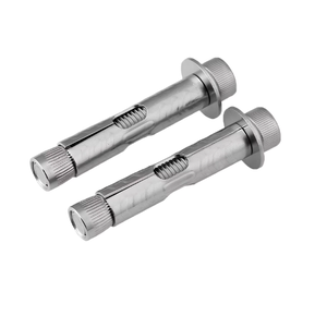 <span class=keywords><strong>Kit</strong></span> d'assortiment de boulons d'expansion à tête fraisée ronde en acier inoxydable 304 avec embase hexagonale interne et ancrage hexagonal externe - Product Image 1