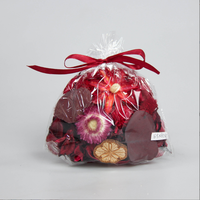 Sachet de parfum de maison de forme solide désodorisant à pétales de plantes naturelles avec pot-pourri parfumé Roses séchées Pommes au citron