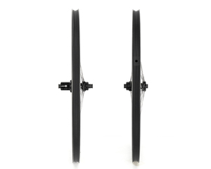 Jeu de roues 58 mm en fibre de carbone intégrale, jeu de roues de vélo de route tubulaire avec moyeu Centerlock T800 & T1100 & plat H58mm 58 mm intégral - Product Image 4