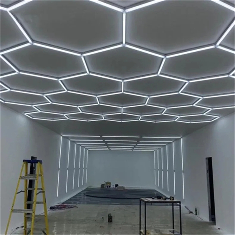 Manufacture Modern Detailed Work Light Honeycomb Led Light Muti Sized Ceiling Garage Light Modern Lamps Factory in China