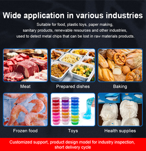 Máy dò kim loại băng tải đường hầm tiên tiến cho ngành công nghiệp thực phẩm với báo động tự động độ nhạy cao và kiểm soát chất lượng - Product Image 6