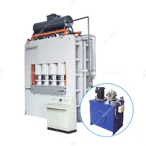 Short cycle melamine hydraulic laminated short cycle hot vacuum press