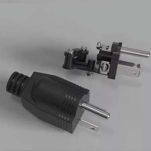 アメリカの3ピンNema 5-15P AC電源男性プラグアダプターワイヤー交換可能延長コードコネクタ - Product Image 5