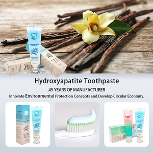 Dentifricio Sbiancante OEM Personalizzato con 10% di Nano-Idrossiapatite, Gusto Vaniglia e Menta, Senza Fluoro, <span class=keywords><strong>per</strong></span> <span class=keywords><strong>Denti</strong></span> <span class=keywords><strong>Sensibili</strong></span> - Product Image 3