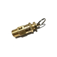 Pression d'ouverture de 1/8 pouces 7 bars NPT ou soupape de décharge de sécurité en laiton filetée G