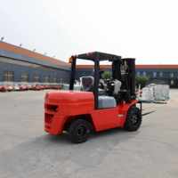 Chariot élévateur diesel autoporteur personnalisé de 1,5 tonne, 3 tonnes, 4 tonnes, levée de 2 à 6 m, avec autres accessoires