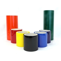 Cinta Térmica de Resina Completa Azul Claro Resistente a Químicos para Bolsas de Infusión, Impresión a Prueba de Alcohol y Rayones para Empaques Médicos