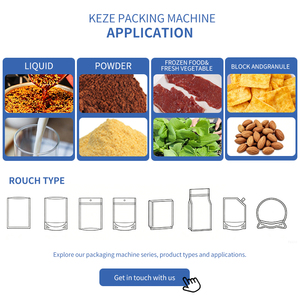 Machine de remplissage multifonctionnelle pré-équipée (avec fermeture éclair/sac souple) pour le remplissage précis de poudres et de matériaux granulaires - Product Image 3