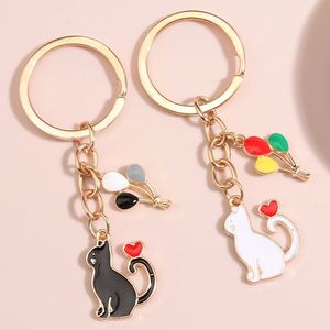 Cute Cartoon <b>Small</b> Animal Keychain Pendant Cute Cat Alloy Pendant Keyring <b>Box</b> <b>Packaging</b> Accessories - Product Image 1