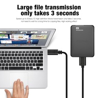 Connecteur USB 3.0 de Type C à USB 3.0, câble Micro B, pour disque dur externe, idéal pour ordinateur