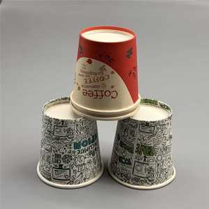 Gobelet en papier jetable de haute qualité, revêtu de PE, avec logo personnalisé, à paroi simple, de qualité alimentaire, pour boissons chaudes ou froides, café - Product Image 4