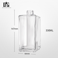 Bouteille en verre Super Flint de 750 ml avec bouchon à vis, personnalisable pour whisky, vodka, gin, rhum, spiritueux – Fournisseur d'emballages