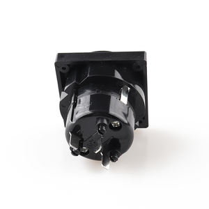 ช่องเสียบปลั๊กไฟมาตรฐาน EU มาตรฐานเกาหลีช่องเสียบสายไฟทองเหลืองช่องเสียบสายไฟ3ช่องปลั๊ก10A AC 250V - Product Image 2