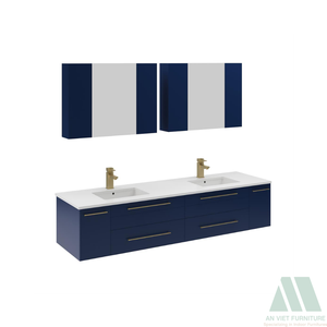 Gabinetes de madera de estilo moderno, listos para ensamblar, elegantes, ecológicos, duraderos, para dormitorio, cocina, baño, comedor, uso hospitalario - Product Image 3