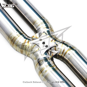 ท่อไอเสียไทเทเนียม2017-2023น้ำหนักเบาสำหรับ <span class=keywords><strong>Ferrari</strong></span> <span class=keywords><strong>812</strong></span> <span class=keywords><strong>gts</strong></span>/superfast <span class=keywords><strong>V12</strong></span> 6.5L - Product Image 3