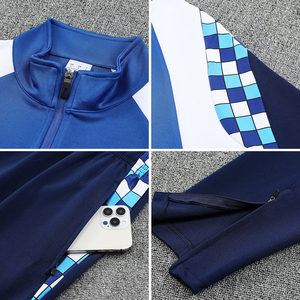 ชุดฝึกซ้อมกีฬาใหม่2025ชุดเตะฟุตบอลชุดวอร์มฟุตบอลแจ็คเก็ตฟุตบอลชุดวอร์มฟุตบอลคุณภาพสูง - Product Image 5