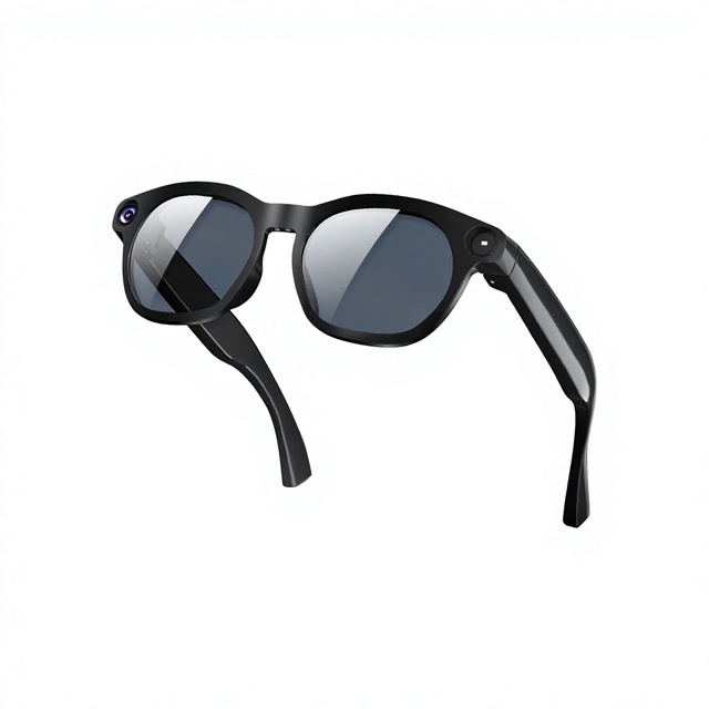 2026 New AI Smart Glasses 8MP HD Photo Video Touch Button Control Type-C Reverse Charging for Calling Real-Time Translation Live