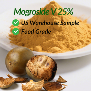Extrait de <span class=keywords><strong>fruit</strong></span> du moine Mogroside V 25% Qualité alimentaire Casher Halal ISO Entrepôt US Échantillon rapide FOB Shenzhen Édulcorant naturel - Product Image 6