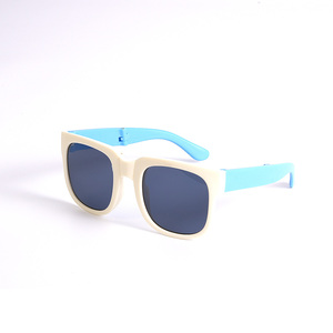 Gafas de Sol Polarizadas Plegables Unisex para Niños <span class=keywords><strong>con</strong></span> Protección UV, Gafas de Protección Solar Modernas para Bebés - Product Image 3