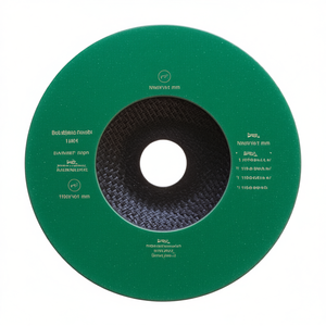 TTAKE Green Ceramic Flat Flap Disc 115x22 Mm Nylon Backing For <b>Grinding</b> <b>Wheels</b> - Product Image 2