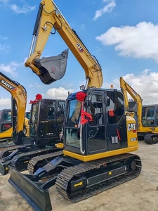 Pelleteuse Caterpillar d'occasion en bon état de fonctionnement Mini pelle 7 tonnes Moteur d'occasion pour Cat 307E2 307E 307 307.5 Excavat - Product Image 2