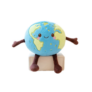 Muñeco de Peluche Creativo de Simulación Transfronteriza: Lindos Planetas (Tierra, Saturno, Marte) y Luna, Colgante de Muñeco - Product Image 6