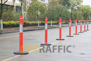 Avustralya yol güvenliği T-TOP direkleri 6kgs 8kgs plastik Ruber siyah taban - Product Image 6